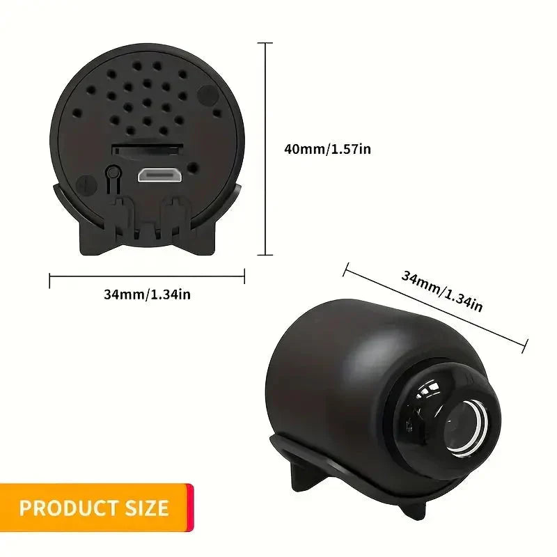 (BUY1 GET1 FREE) MINI WIFI CAMERA 1080P HD – NIGHT VISION INCLUDED