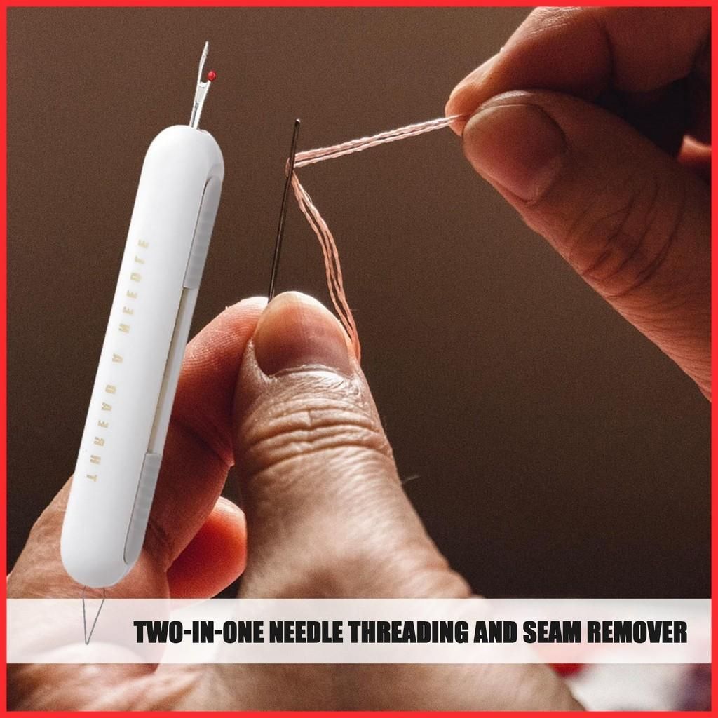2-in-1 Needle Threader Seam Ripper