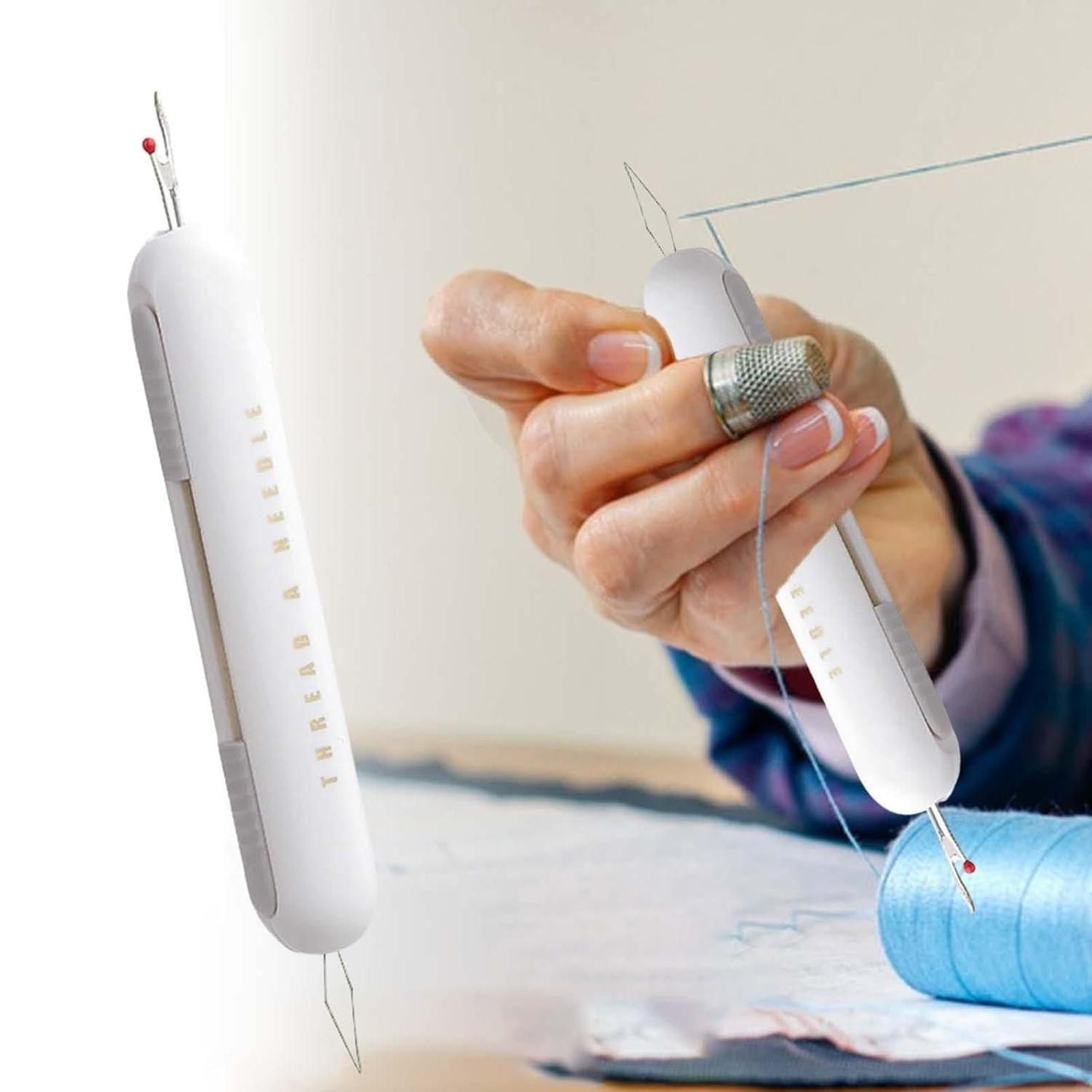 2-in-1 Needle Threader Seam Ripper